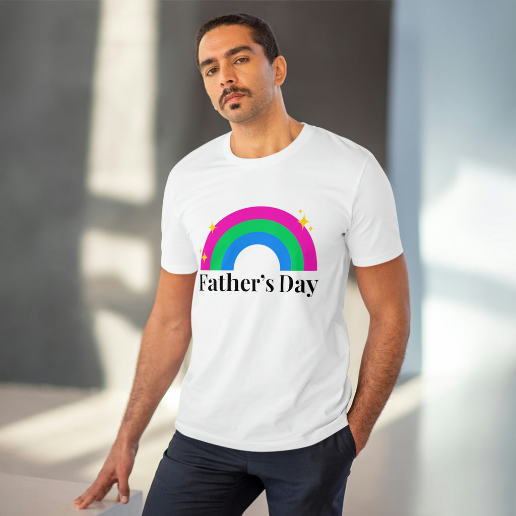 Polysexual Pride Flag T-shirt Unisex Size - Father's Day Printify