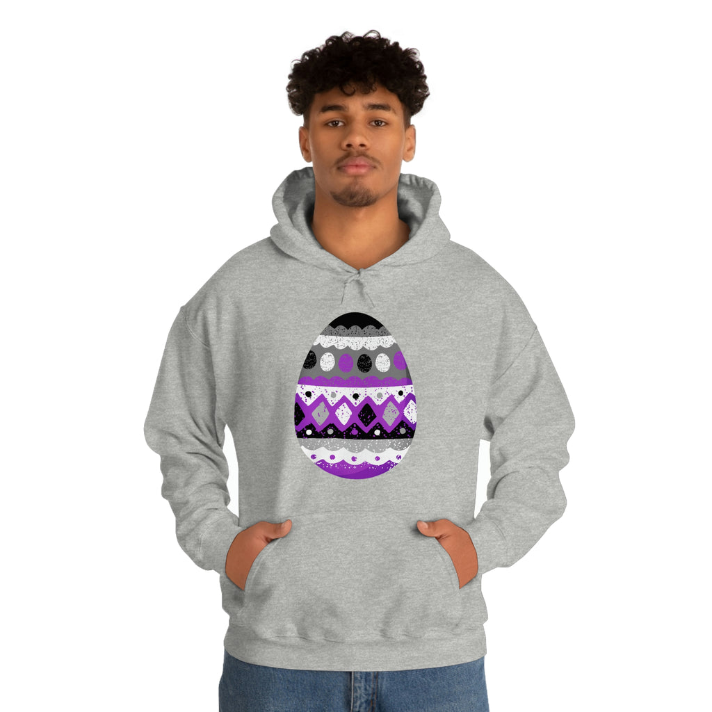 Asexual Flag Hoodie  Easter Festival Unisex Size - Egg SHAVA