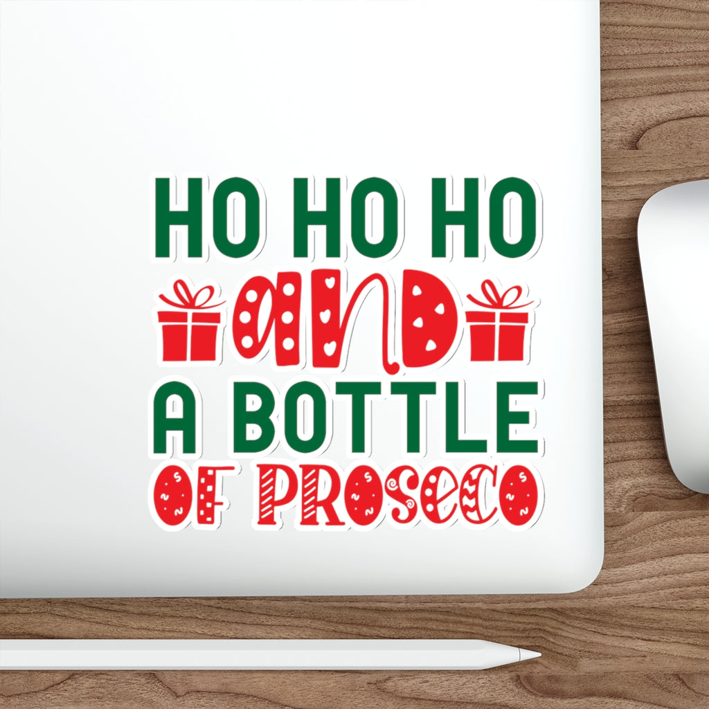 Christmas Die-Cut Stickers Printify