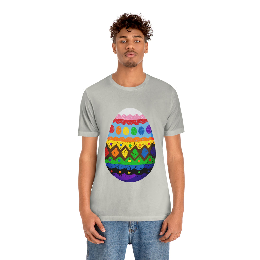 Progress Flag T-shirt Easter Festival Unisex Size - Egg SHAVA