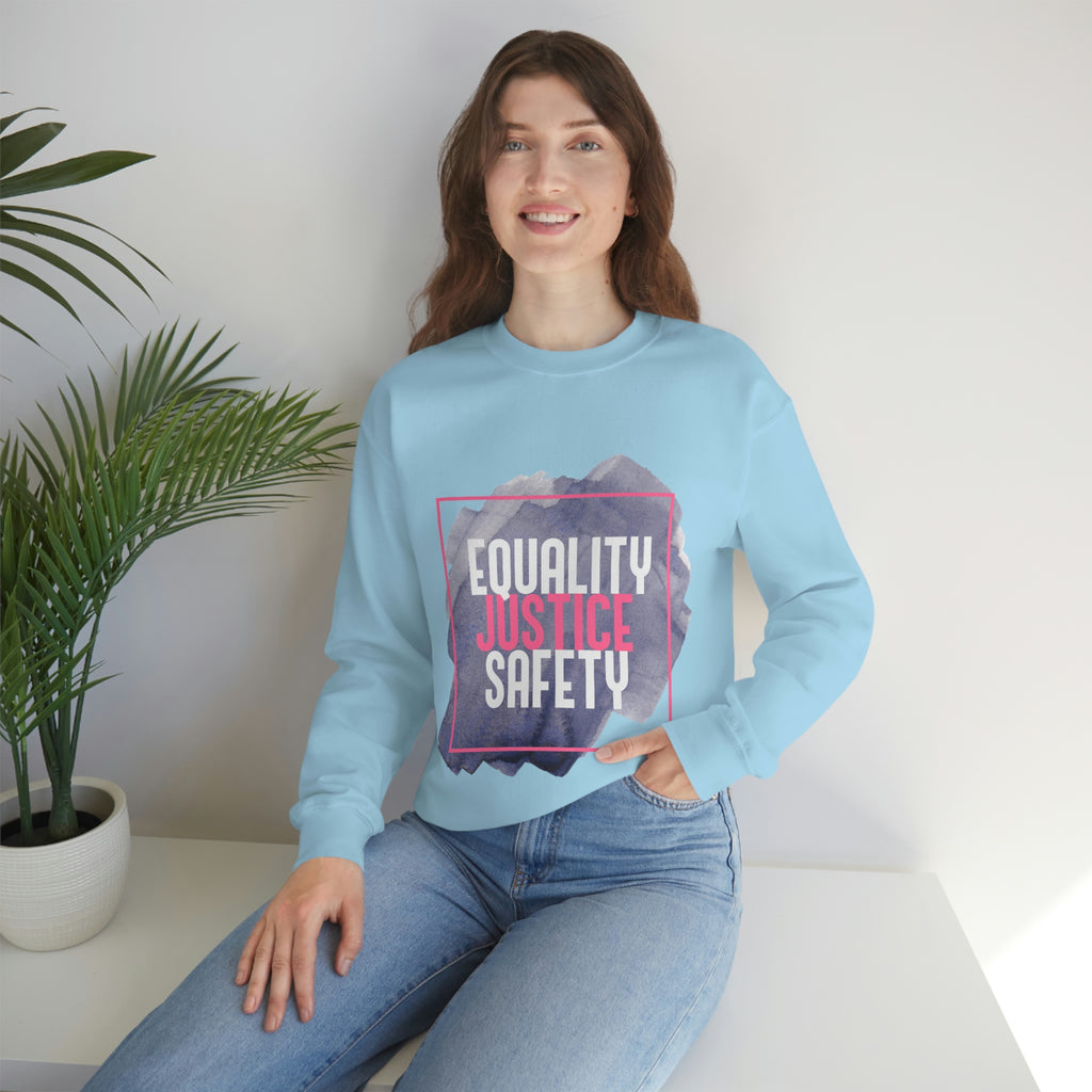 Women Empowerment / Feminist Sweatshirt Unisex-size - Equality Justice safety Printify