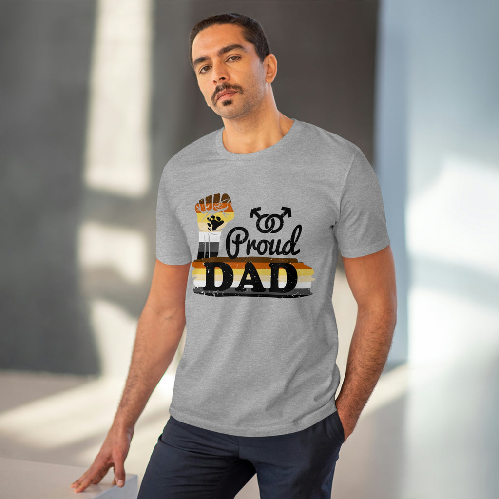 Bear Pride Flag T-shirt Unisex Size - Proud Dad Printify