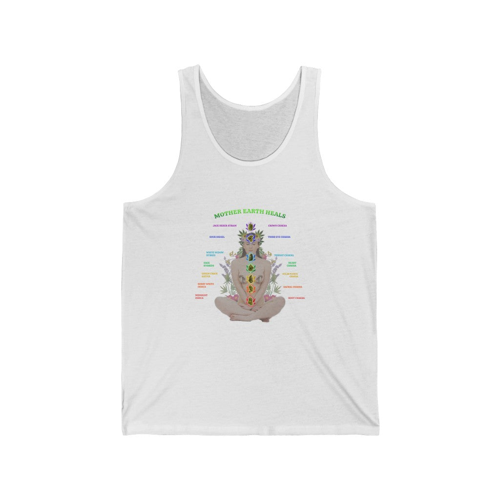 KCC Unisex Jersey Tank Top / White Women Printify