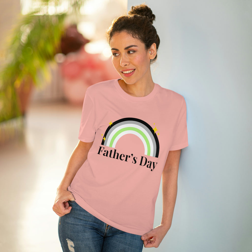 Agender Pride Flag T-shirt Unisex Size - Father's Day Printify