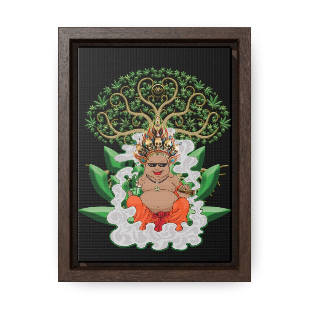 KCC Home & Livings-Canvas /Gallery Canvas Wraps, Vertical Frame/ Buddha Printify
