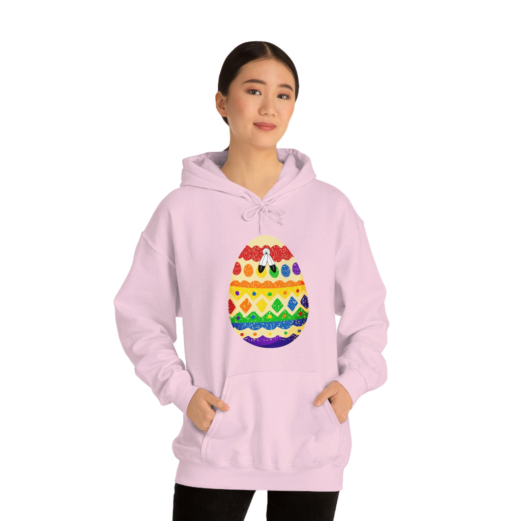 Two Spirit Flag Hoodie  Easter Festival Unisex Size - Egg SHAVA