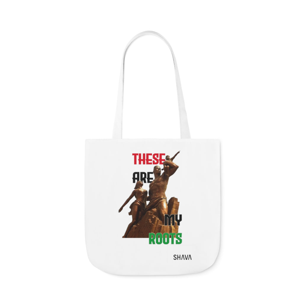 IAC  Accessories Bags  Polyester Canvas Tote Bag / These are My Roots Printify