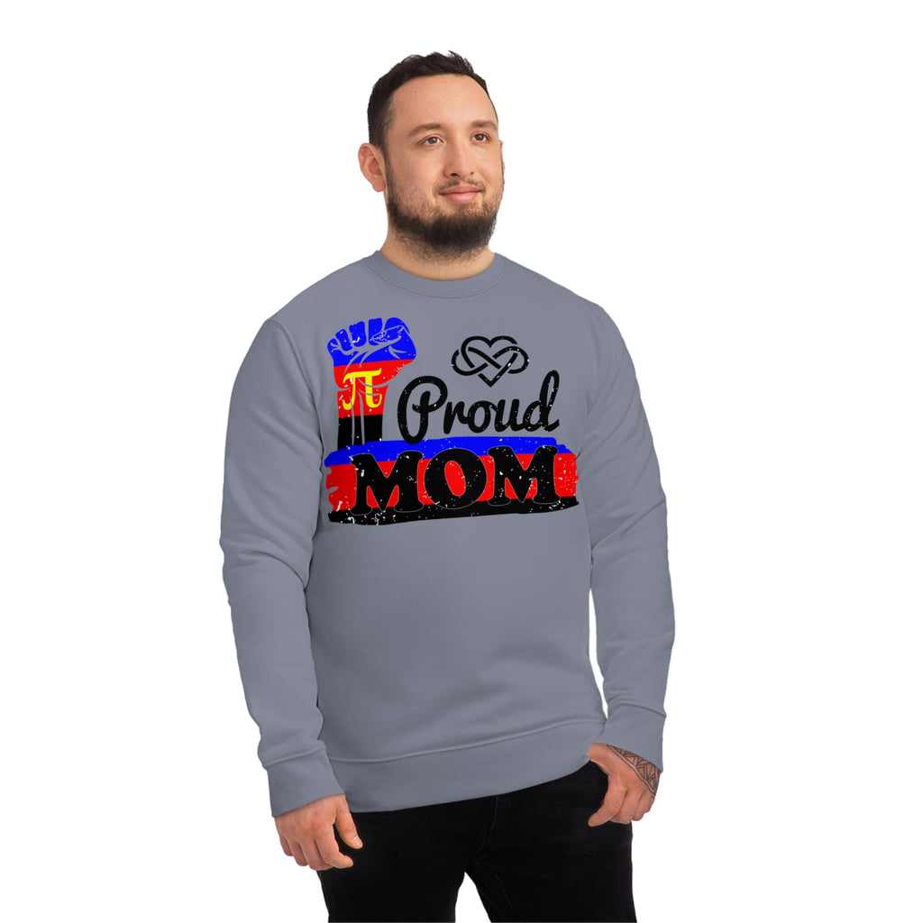 Polyamory Pride Flag Sweatshirt Unisex Size - Proud Mom Printify