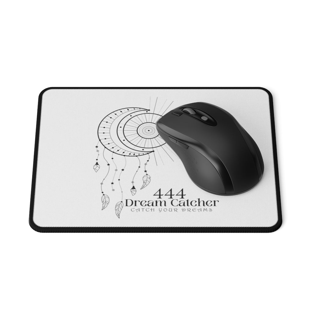 Yoga Spiritual Meditation Non Slip Mouse Pad - Protection 444 Angel Number Printify