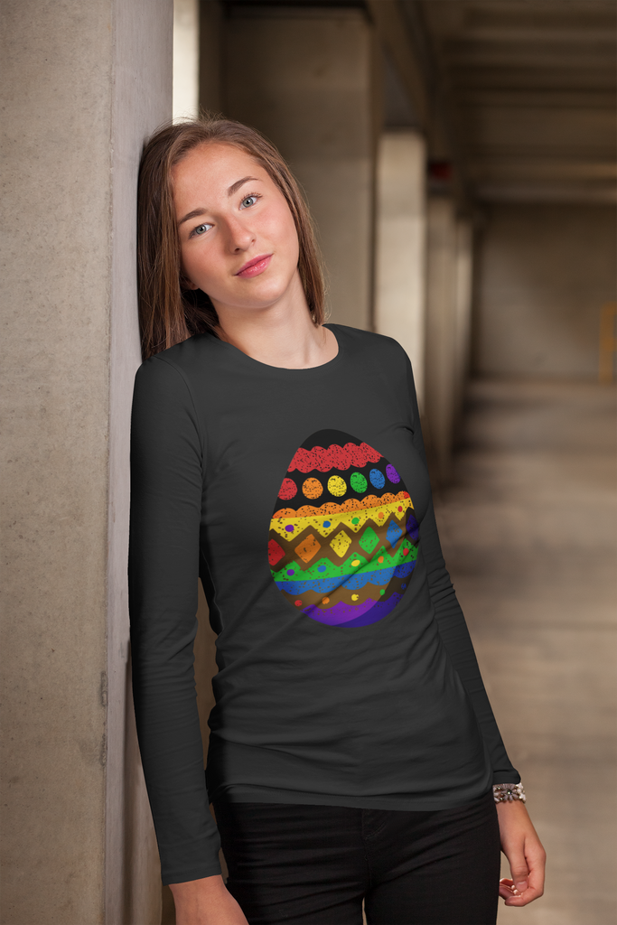 Philadelphia Flag Long Sleeves Easter Festival Unisex Size - Egg SHAVA