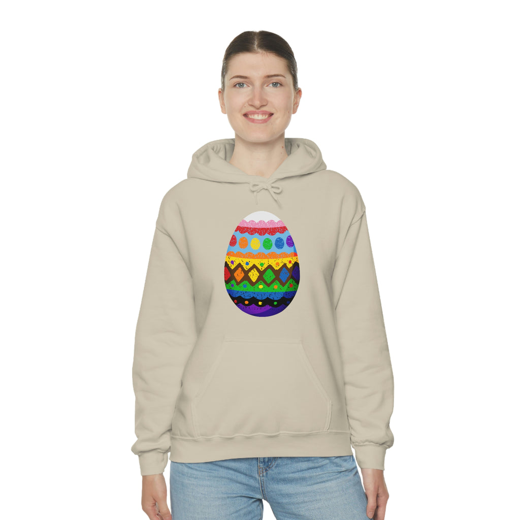 Progress Flag Hoodie  Easter Festival Unisex Size - Egg SHAVA