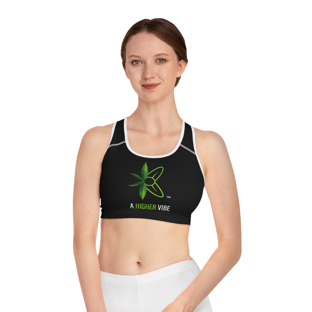 KCC Women's Sportswear Sports Bra (AOP) / KUSH Logo Printify