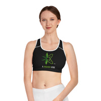 Thumbnail for KCC Women's Sportswear Sports Bra (AOP) / KUSH Logo Printify