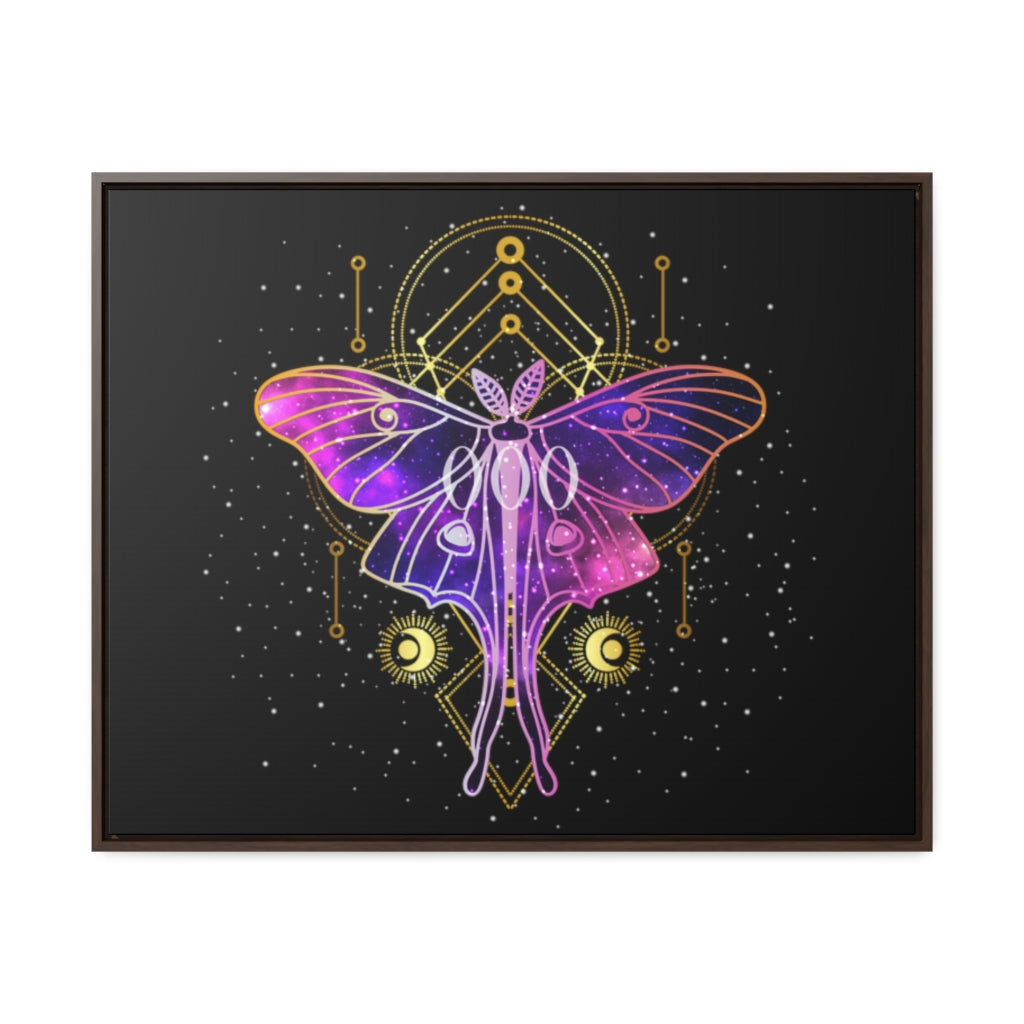 Yoga Spiritual Meditation Canvas Print With Horizontal Frame - Source Energy 000 Angel Number Printify