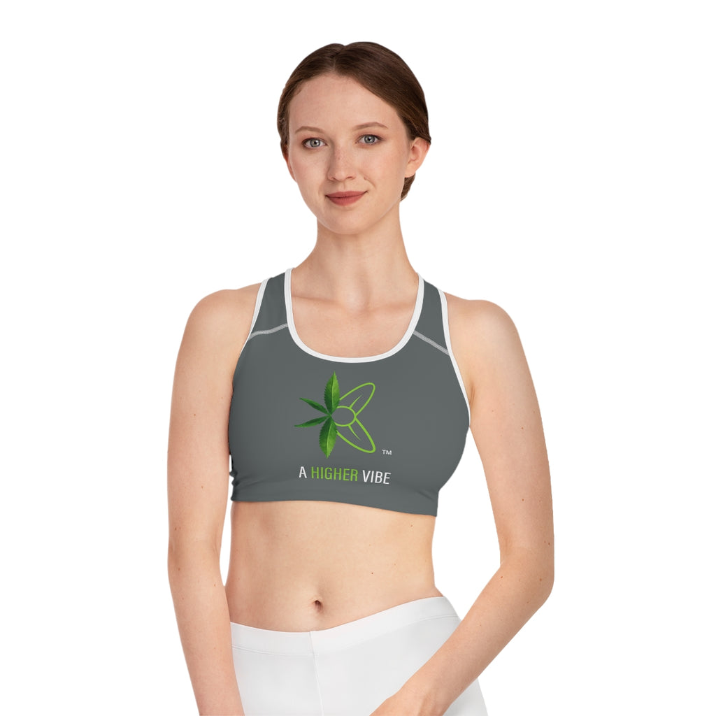 KCC Women's Sportswear Sports Bra (AOP) / KUSH Logo Printify