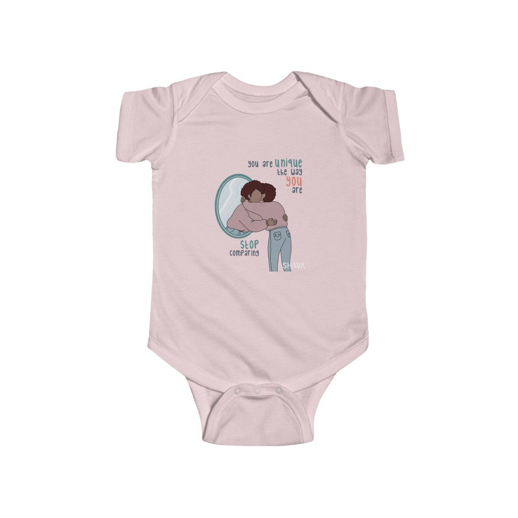 IAC KIDS Clothing  Infant Fine Jersey Bodysuit / You are Unique Printify