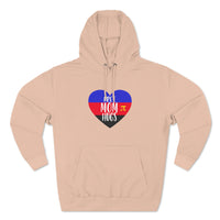 Thumbnail for Polyamory Flag Mother's Day Unisex Premium Pullover Hoodie - Free Mom Hug Printify