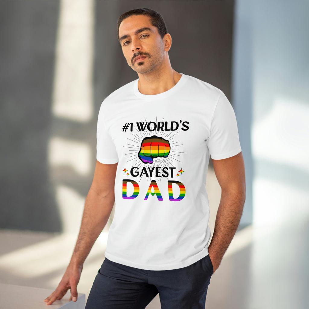 Philadelphia Pride Flag T-shirt Unisex Size - #1 Word's Sexiest Dad Printify
