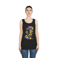 Thumbnail for Intersex Flag San Francisco Pride Heavy Cotton Tank Top Unisex Size - My Rainbow Is In My DNA Printify