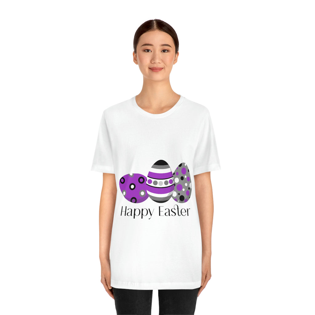 Asexual Flag T-shirt Easter Festival Unisex Size - Happy Easter SHAVA