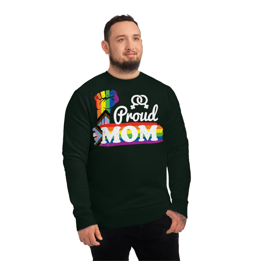 Progress Pride Flag Sweatshirt Unisex Size - Proud Mom Printify