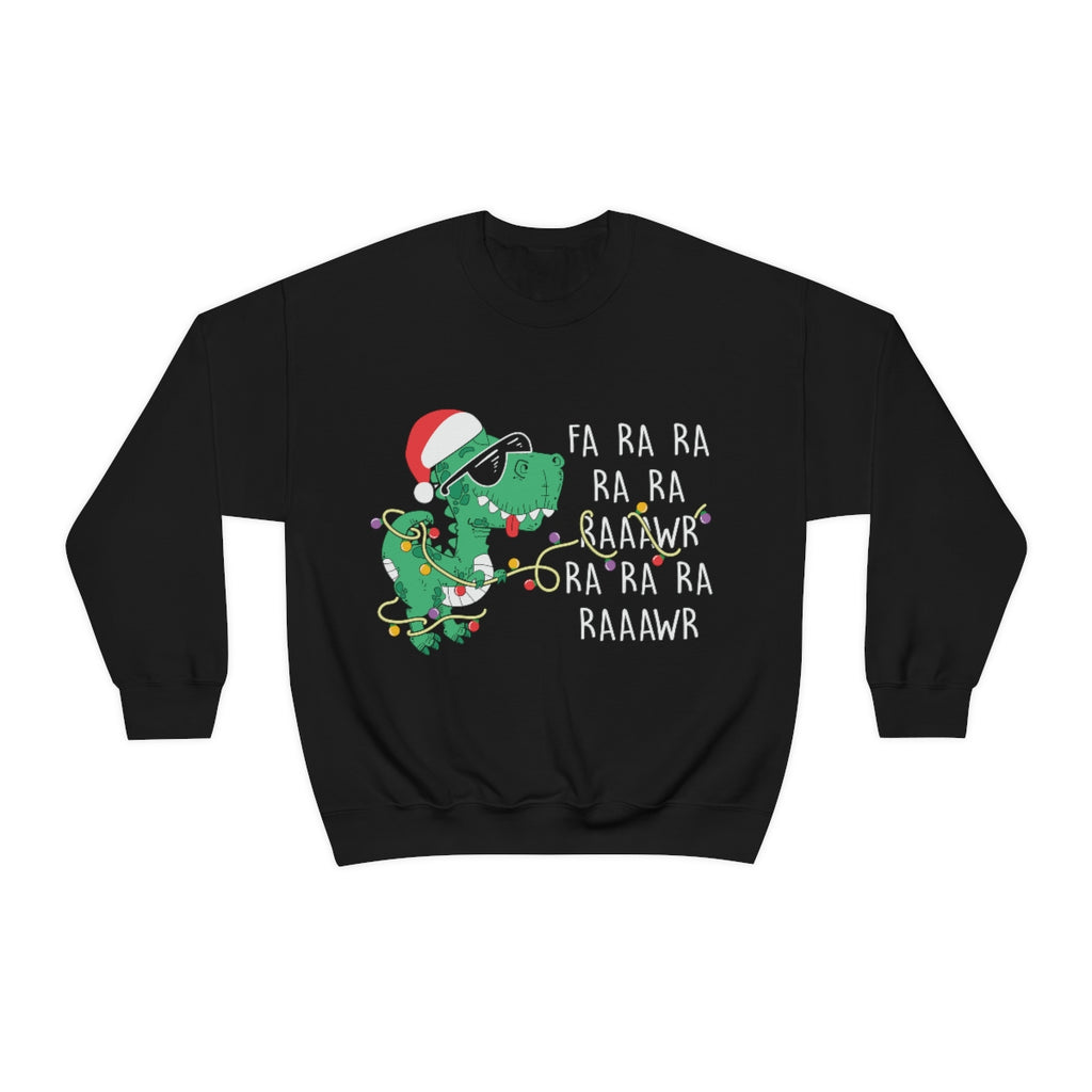 Merry Christmas Unisex Sweatshirts , Sweatshirt , Women Sweatshirt , Men Sweatshirt ,Crewneck Sweatshirt, Dinasour Christmas Printify