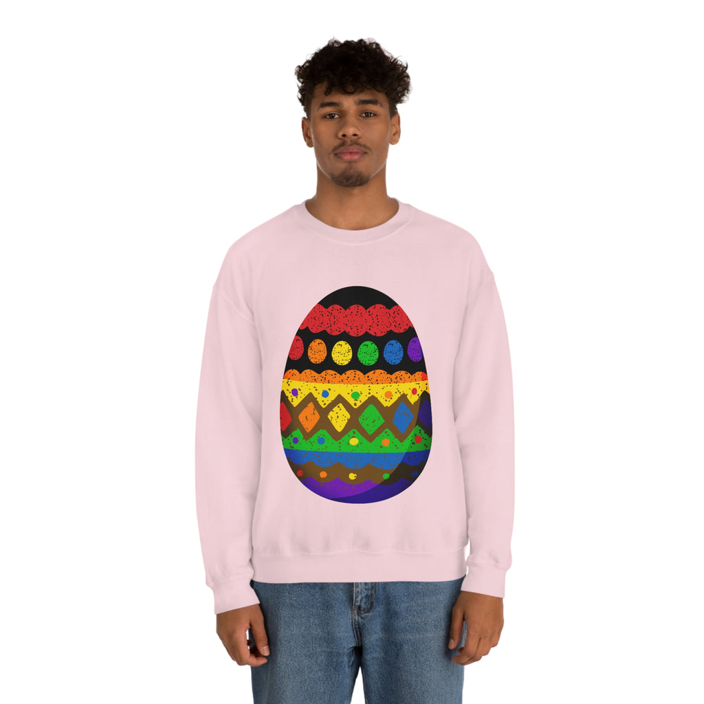 Philadelphia Flag Heavy Blend Crewneck Sweatshirt Easter Festival Unisex Size - Egg SHAVA