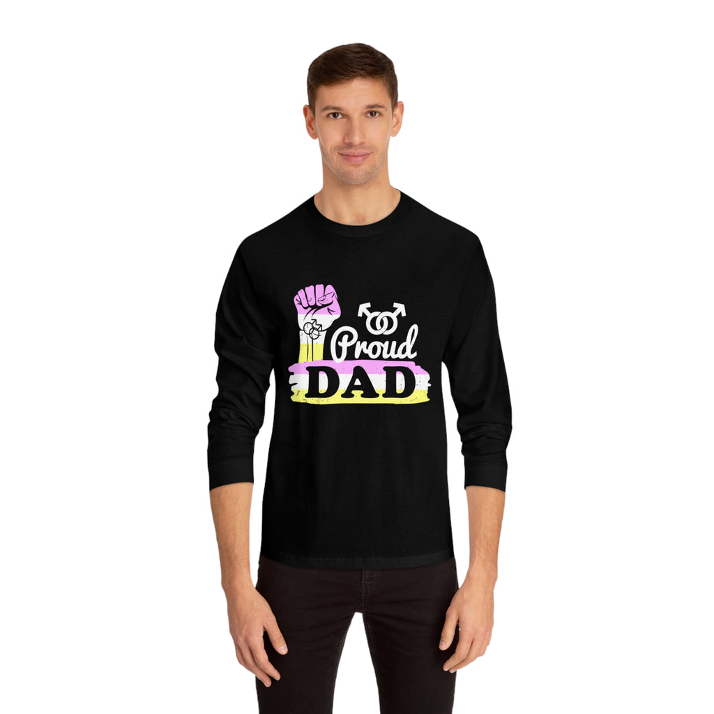 Twink Pride Flag Unisex Classic Long Sleeve Shirt - Proud Dad Printify