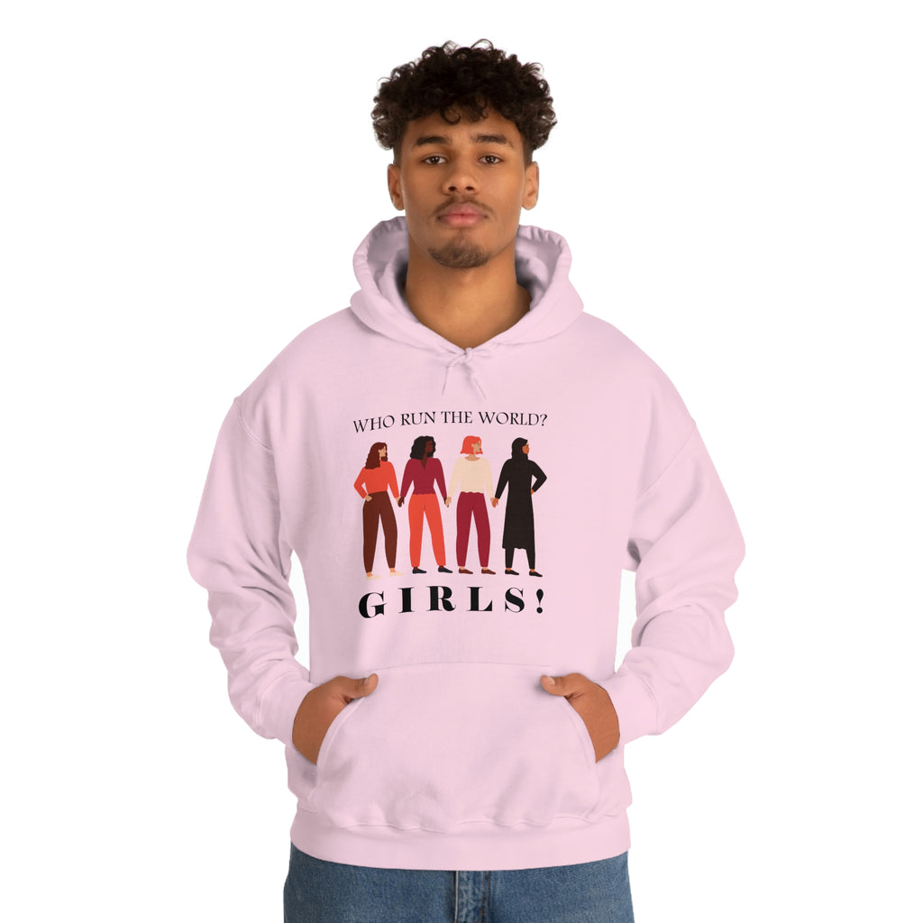 Women Empowerment / Feminist Hoodie Unisex-size - Who Run The World Printify