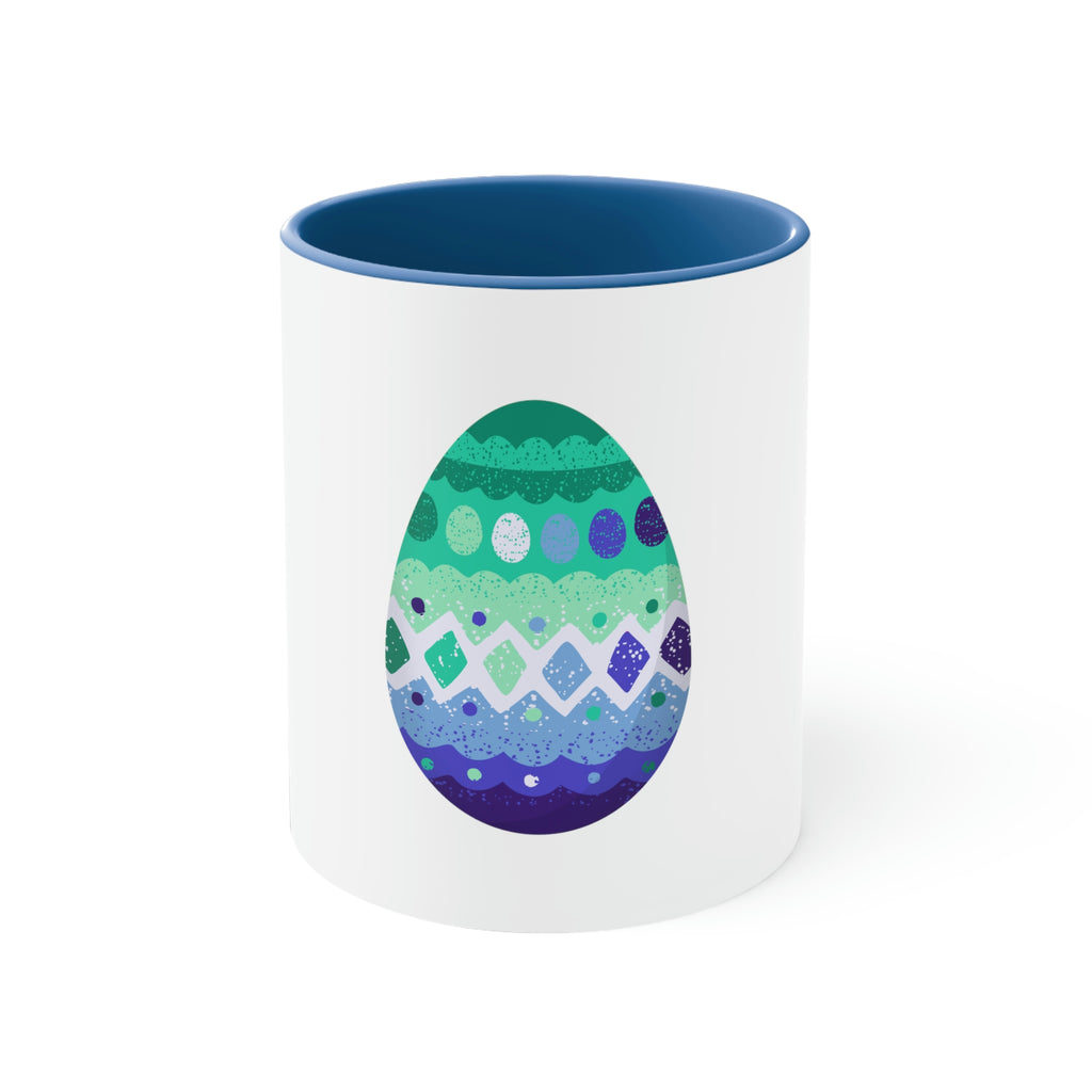 Gay Flag Accent Coffee Mug Easter Festival - Easter Egg SHAVA