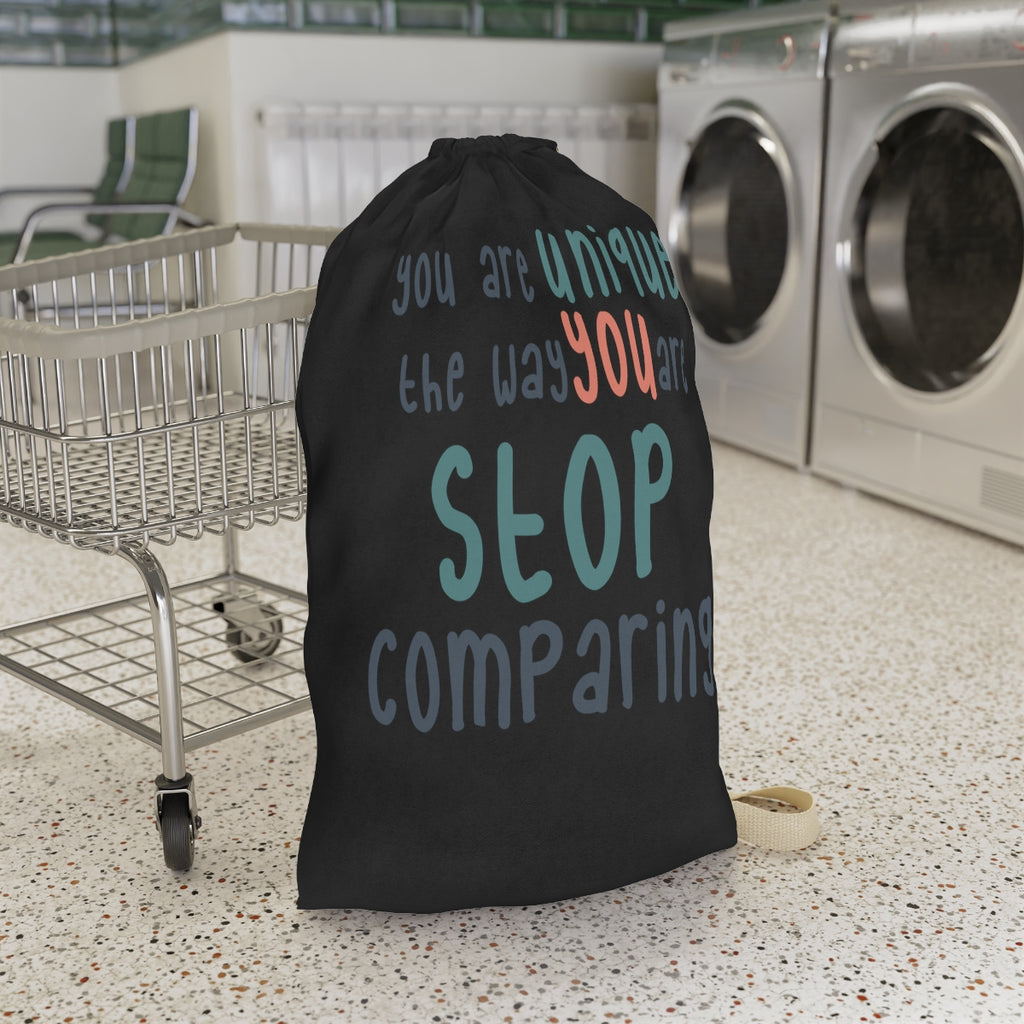 Affirmation Feminist pro choice Laundry Bag -  You are UNIQUE Printify