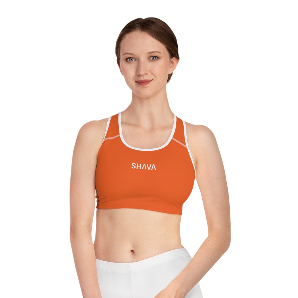 VCC  Women's Sportswear  Sports Bra (AOP) / SHAVA Logo Printify