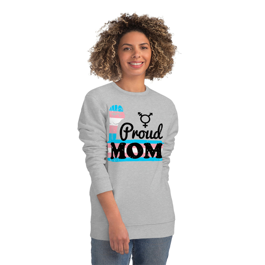 Transgender Pride Flag Sweatshirt Unisex Size - Proud Mom Printify