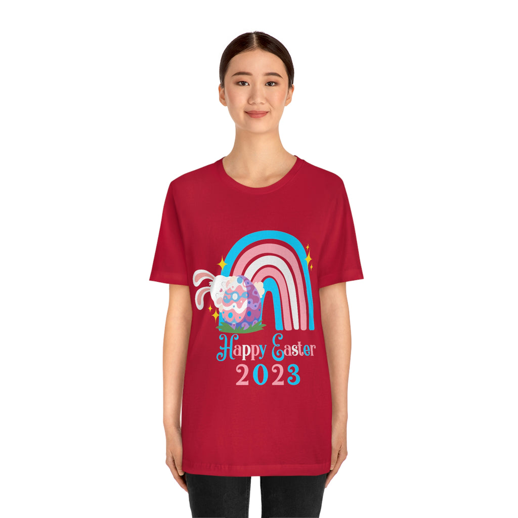 Transgender Flag T-shirt Easter Festival Unisex Size - Happy Easter 2023 SHAVA