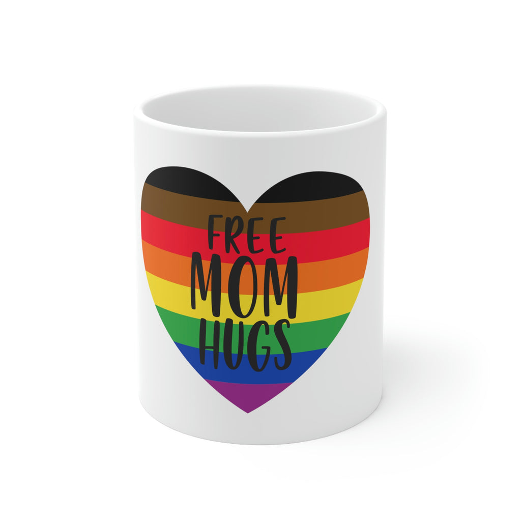 Philadelphia Flag Ceramic Mug  - Free Mom Hugs Printify