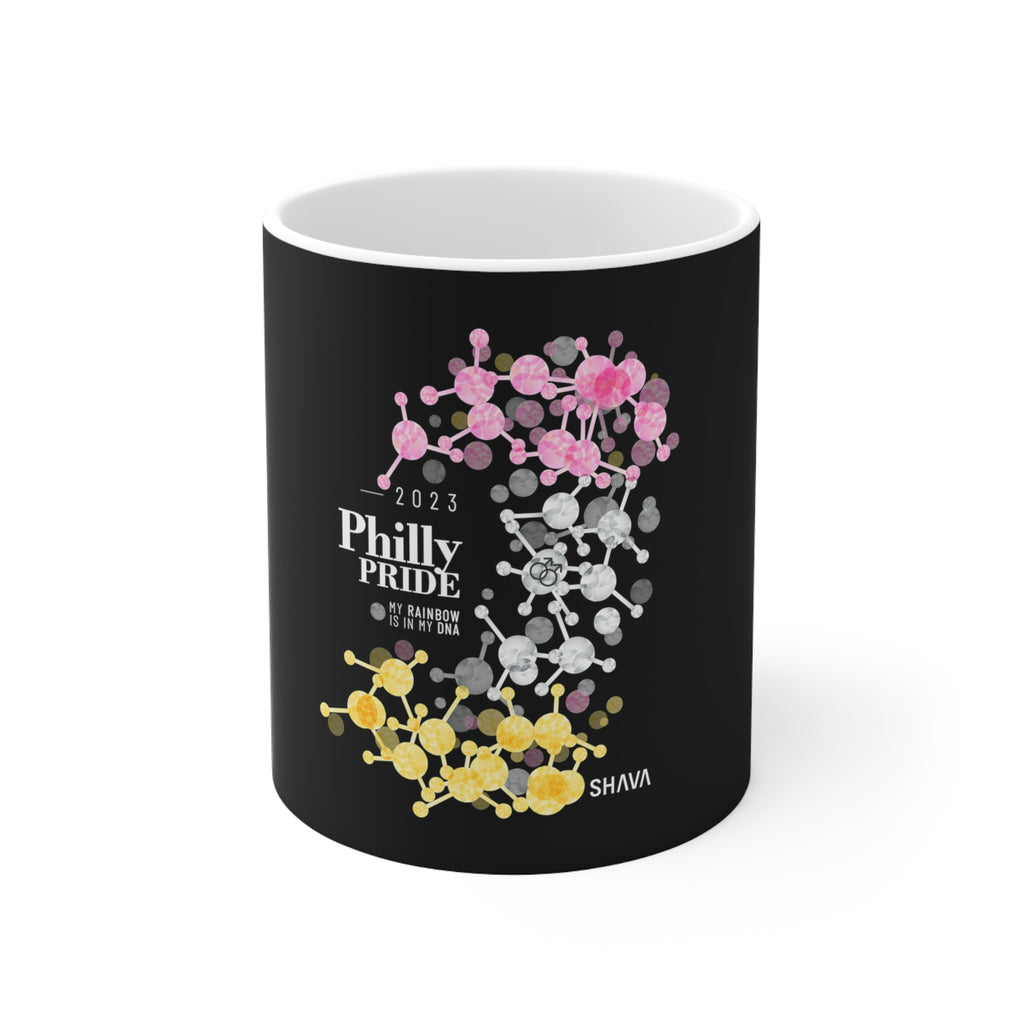 Twink Philly Pride Ceramic Mug - Rainbow Is In My DNA SHAVA CO