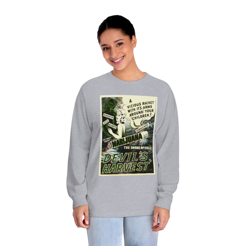 VCC Unisex Classic Long Sleeve T-Shirt / Devils Harvest Printify