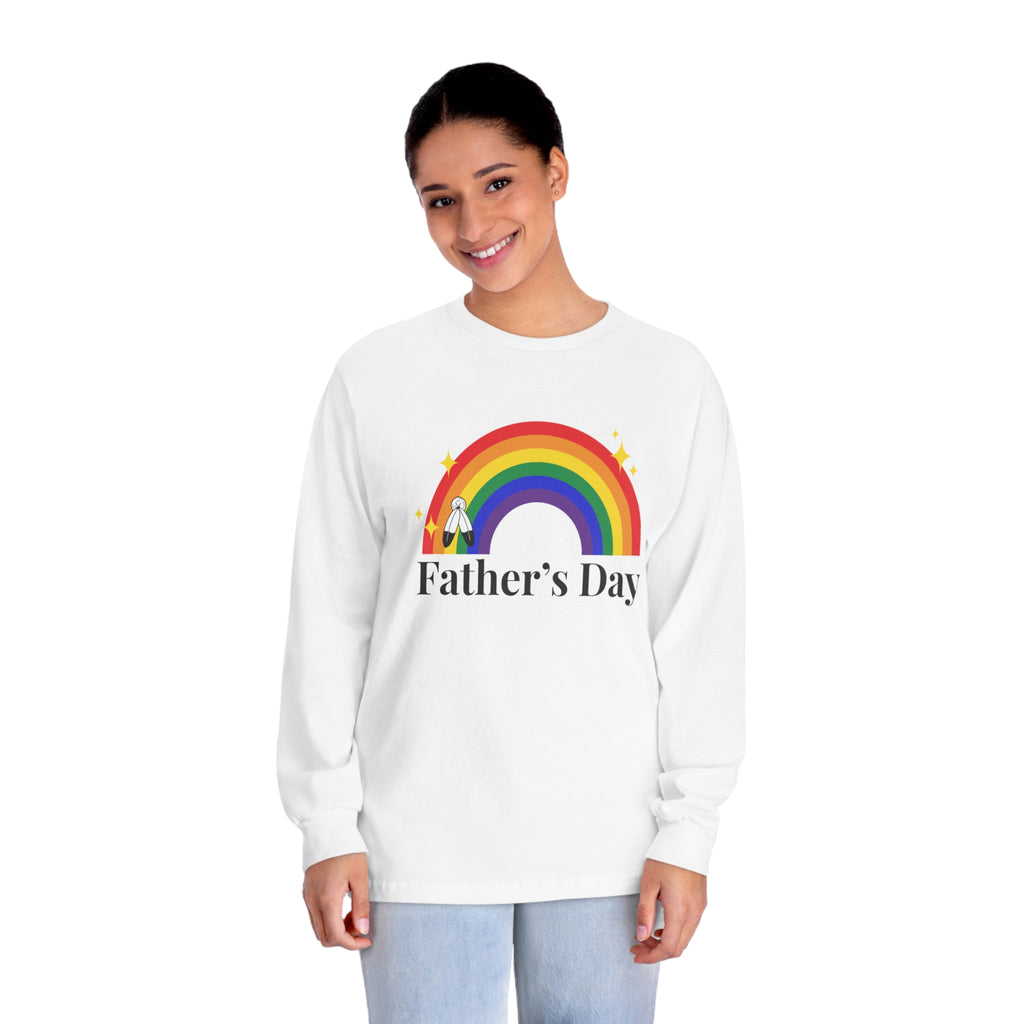 Two Spirit Pride Flag Unisex Classic Long Sleeve Shirt - Father's Day Printify
