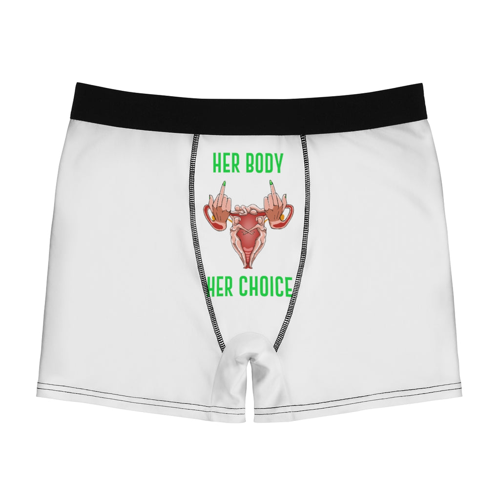 IAC  Accessories Underwear  /Men's Boxer Briefs/Her Body Her Choice Printify