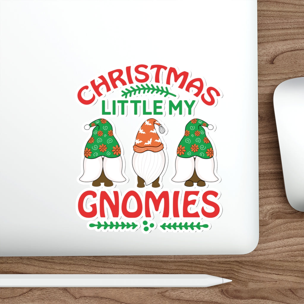 Christmas Die-Cut Stickers Printify