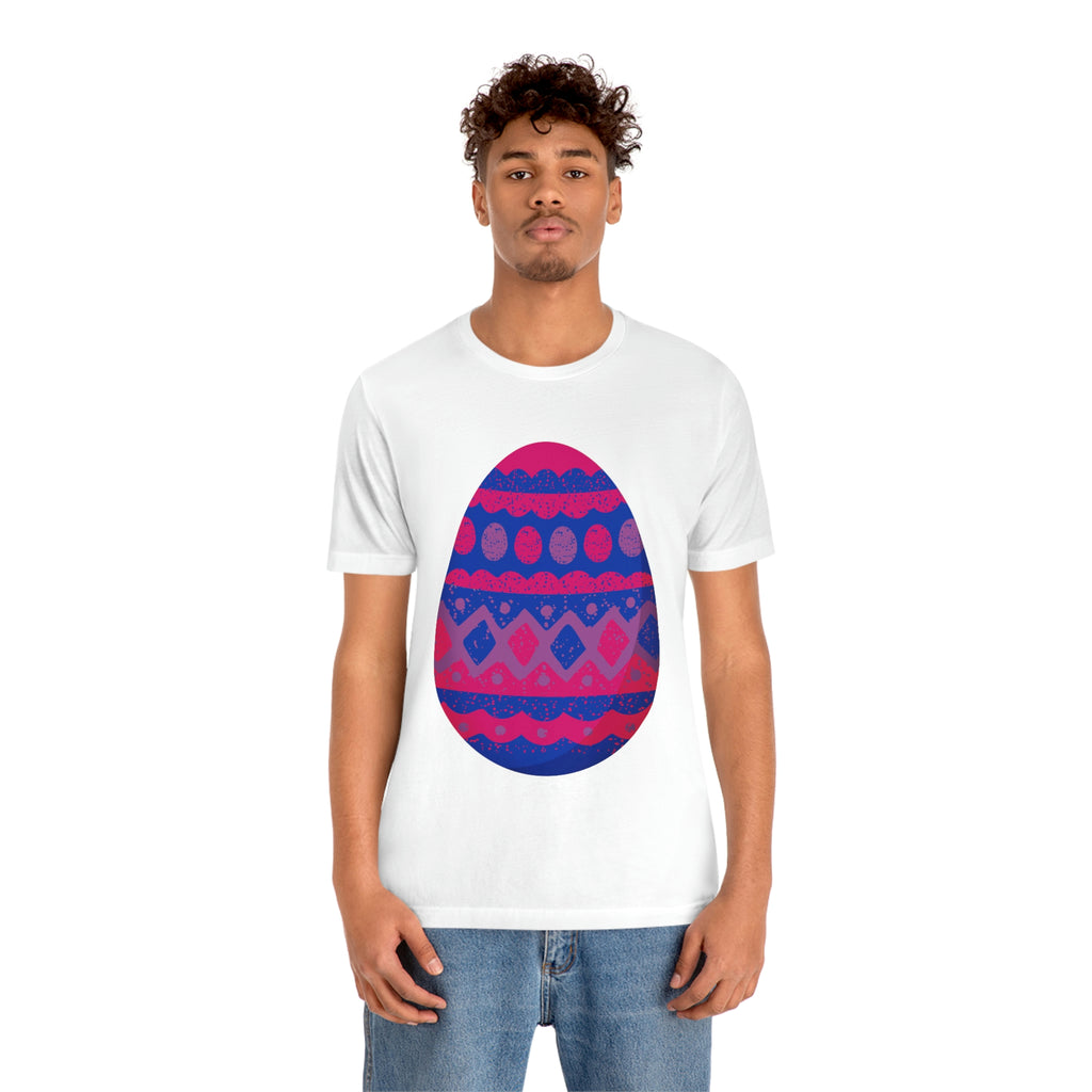 Bisexual Flag T-shirt Easter Festival Unisex Size - Egg SHAVA