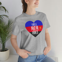 Thumbnail for Polyamory Pride Flag Mother's Day Unisex Short Sleeve Tee - Free Mom Hugs SHAVA CO