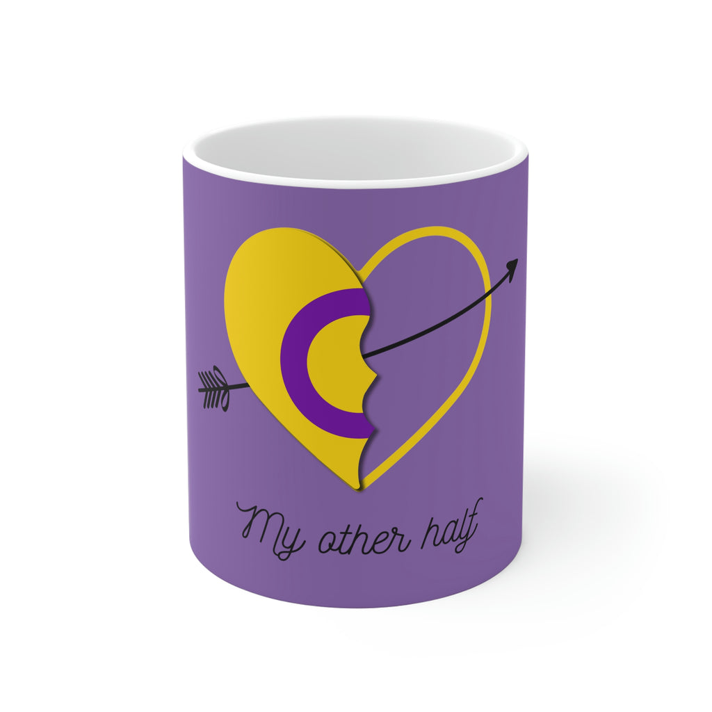 11oz  Purple Mug - My Other Half Printify