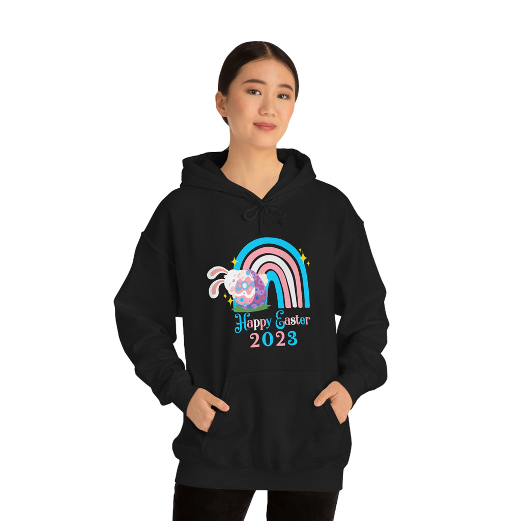 Transgender Flag Hoodie  Easter Festival Unisex Size - Happy Easter 2023 SHAVA
