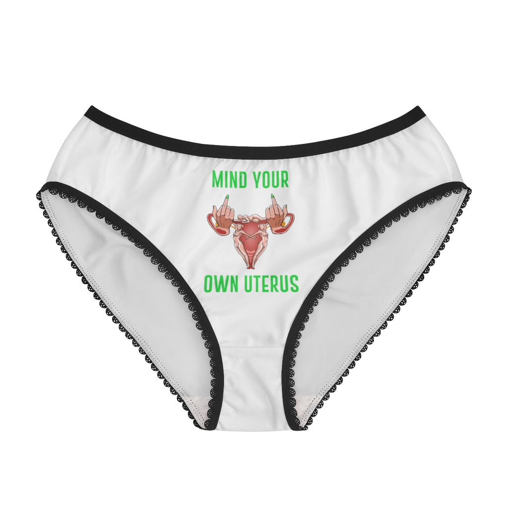 IAC  Accessories Underwear  /Women's Briefs/Mind Your Own Uterus Printify