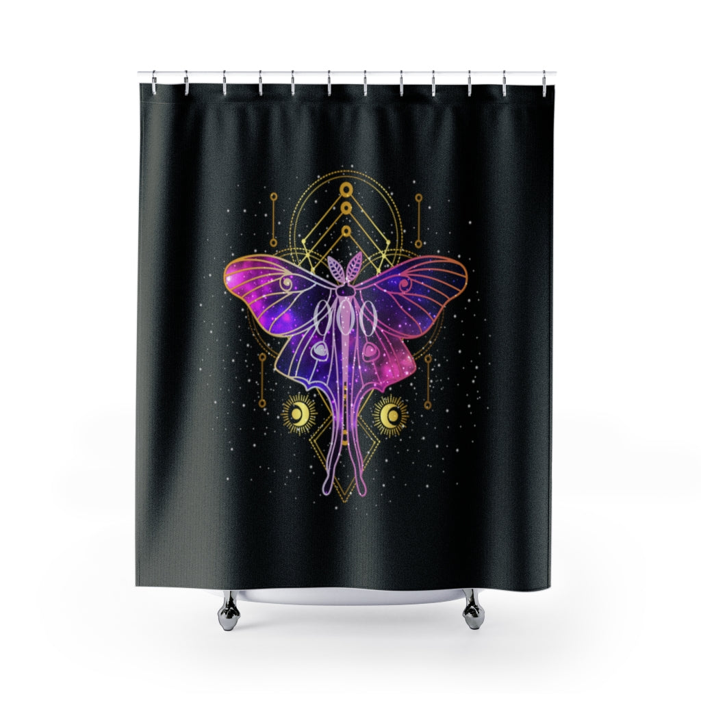 Yoga Spiritual Meditation Shower Curtains - Source Energy 000 Angel Number Printify