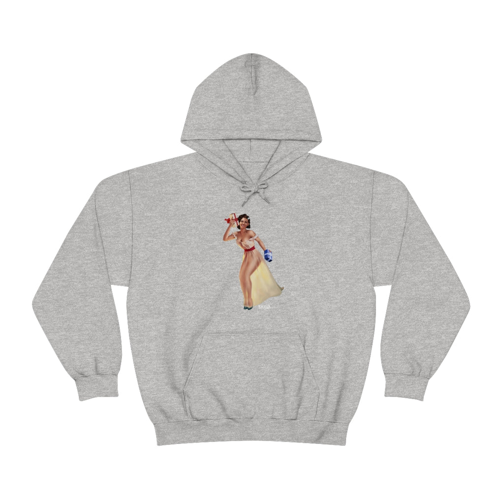 Christmas Custom Hoodie Unisex Custom Hoodie , Hooded Sweatshirt , Christmas Girl Printify