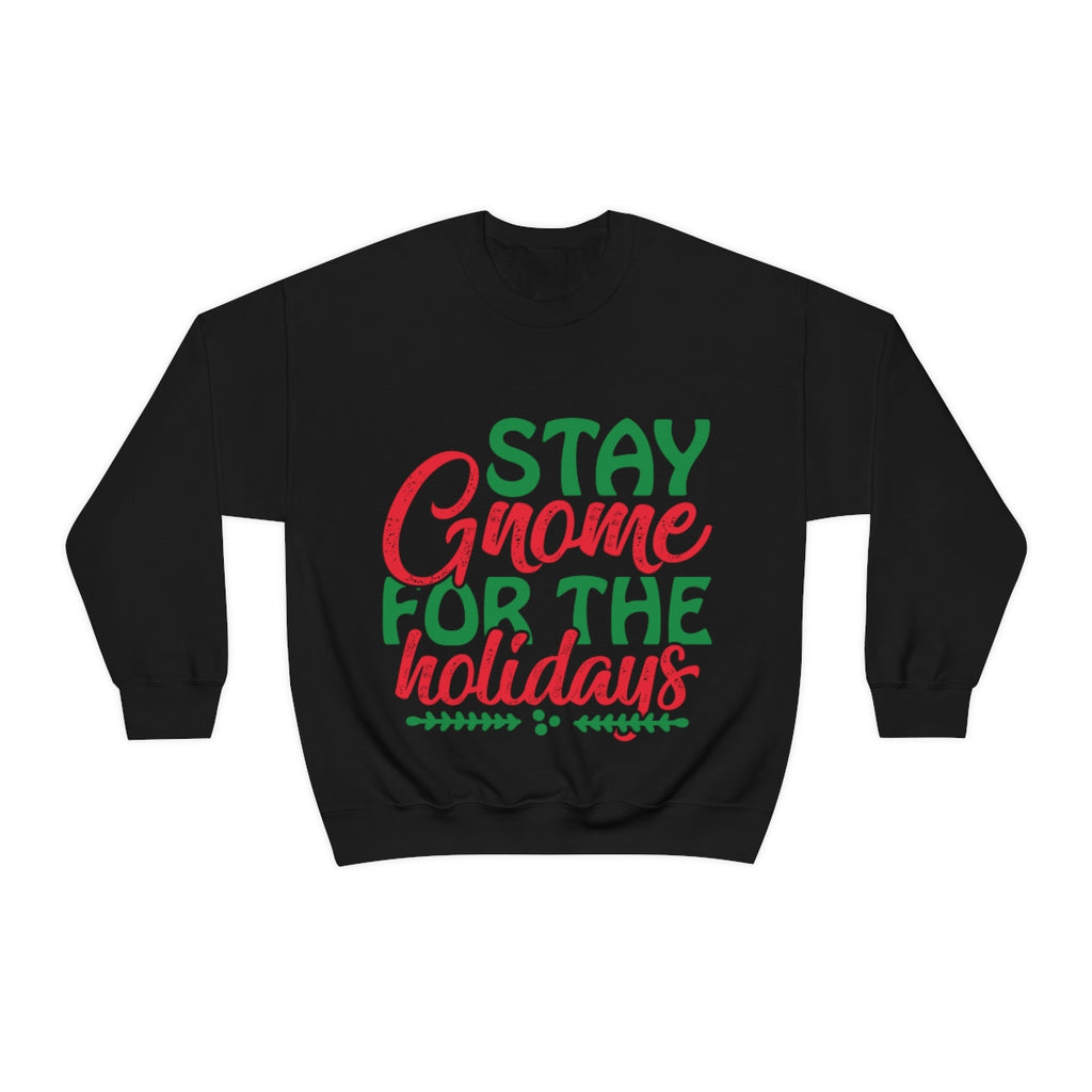 Merry Christmas Unisex Sweatshirts , Sweatshirt , Women Sweatshirt , Men Sweatshirt ,Crewneck Sweatshirt, Stay Gnome for the Holidays Printify