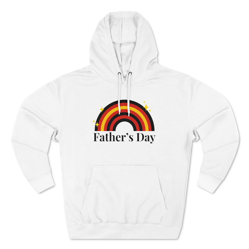 Rubber Pride Flag Unisex Premium Pullover Hoodie - Father's Day Printify