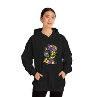 Thumbnail for SHAVA CO Intersexual Flag 2023 Pride, New York City Unisex Heavy Blend™ Hooded Sweatshirt - My Rainbow Is In My DNA SHAVA CO